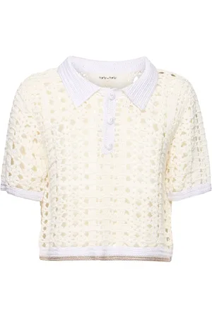 FORTE FORTE Polo Court En Crochet Cablé