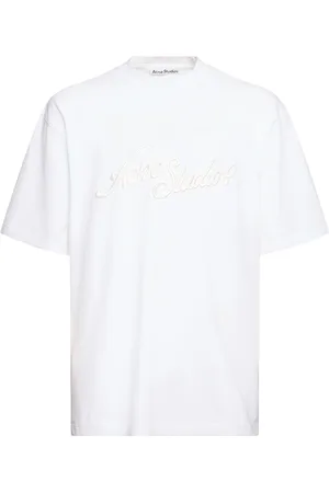 Acne Studios T-shirt En Piqué À Logo Exford