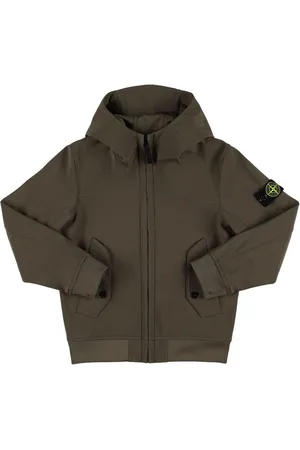Stone Island Coupe-vent En Nylon À Capuche