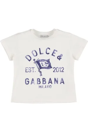 Dolce & Gabbana T-shirt En Jersey De Coton Imprimé