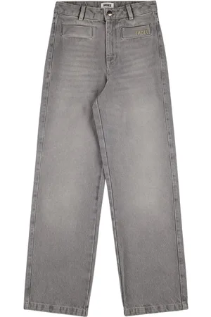 Indee Jean Droit En Denim Taille Mi-haute