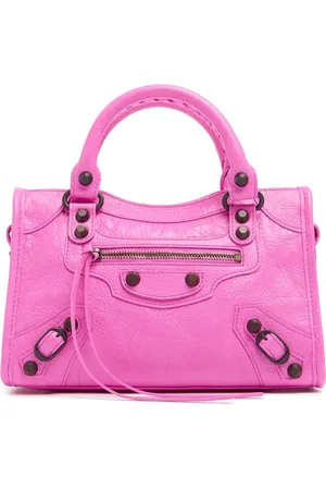 Balenciaga Sac Porté Épaule En Cuir Mini Le City