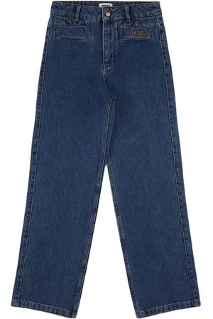 Indee Jean Droit En Denim Taille Mi-haute
