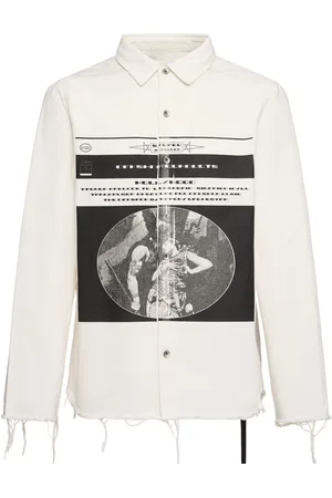Rick Owens Surchemise En Denim Imprimé