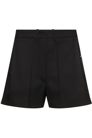 Low Classic Bermuda Taille Basse En Laine Mélangée