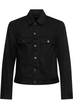 Rick Owens Veste Trucker En Denim