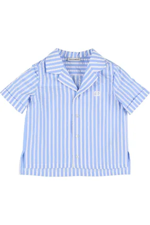 Dolce & Gabbana Chemise En Popeline De Coton Imprimé