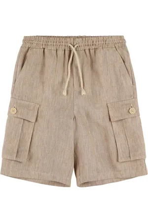 Dolce & Gabbana Short Cargo En Lin