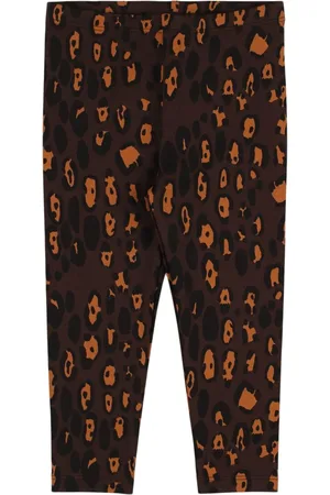 Mini Rodini Legging En Coton Biologique Mélangé Imprimé