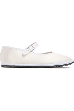 VIBI VENEZIA Chaussures Mary Jane En Soie Snow White 10 Mm
