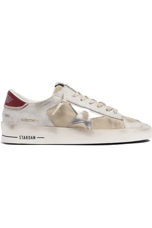 Golden Goose Sneakers En Cuir Laminé Stardan