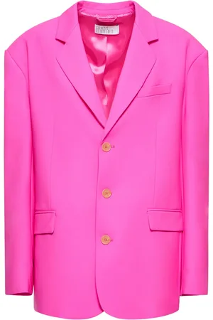 GIUSEPPE DI MORABITO Blazer Oversize En Laine Doublée Twisted