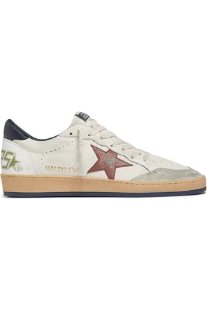 Golden Goose Sneakers En Cuir Et Daim Ball Star