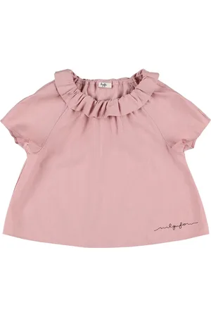 Il gufo Chemise En Viscose Mélangée Brodée