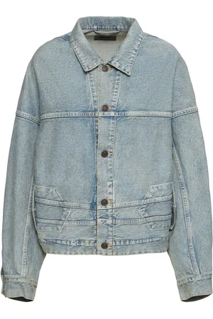 Balenciaga Veste En Denim De Coton
