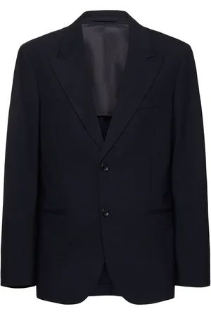 Seven Gauge Blazer Simple Boutonnage En Laine Mélangée