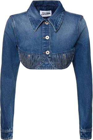Jean Paul Gaultier Veste Boléro En Denim