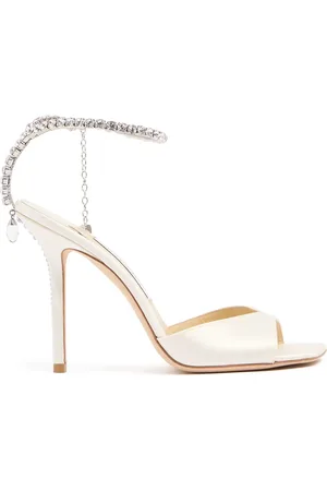 Jimmy Choo Sandales En Satin Saeda 100 Mm