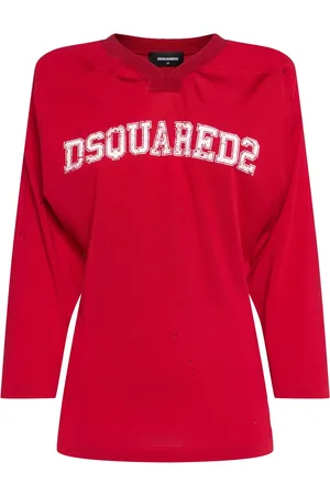Dsquared2 T-shirt En Jersey De Coton Mélangé