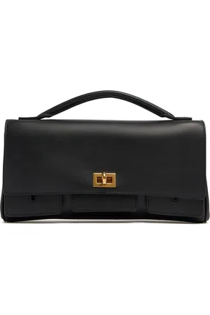 Balenciaga Petite Pochette En Cuir Avec Lanière Bel Air