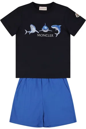 Moncler T-shirt & Short En Coton