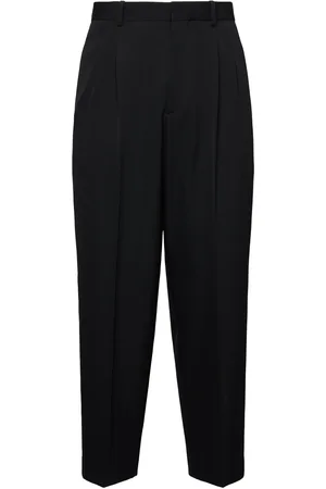 The Row Pantalon Plissé En Laine Silas