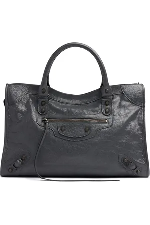 Balenciaga Sac Porté Épaule En Cuir Medium Le City