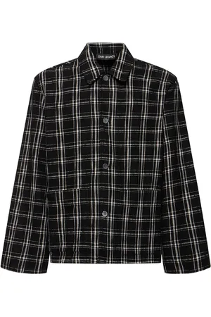 OUR LEGACY Veste En Flanelle Haven Helix