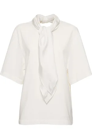 Carven T-shirt En Jersey Avec Nœud