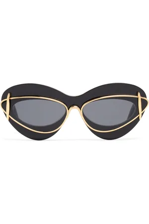 Loewe Lunettes De Soleil En Acétate À Double Monture