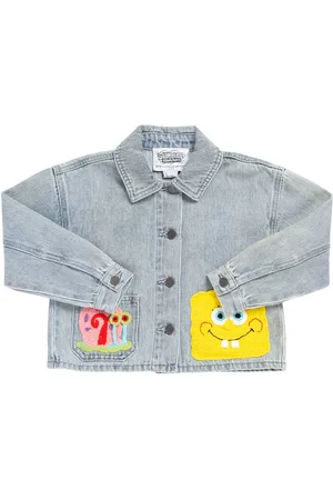 Stella McCartney Veste En Denim De Coton Brodé