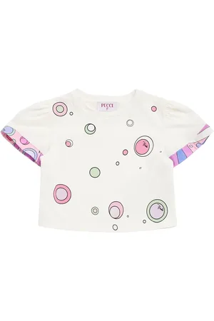 Puccini T-shirt En Jersey De Coton Imprimé