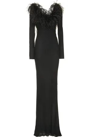 GIUSEPPE DI MORABITO Robe Longue En Viscose Crêpe De Chine