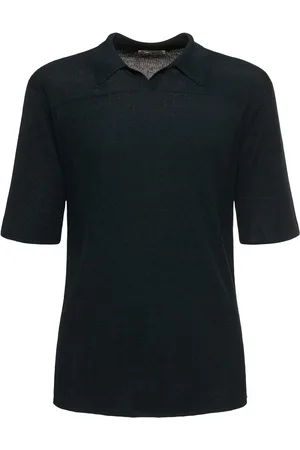The Row Polo En Lin Et Viscose Reggie
