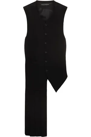 YOHJI YAMAMOTO Gilet À Plis