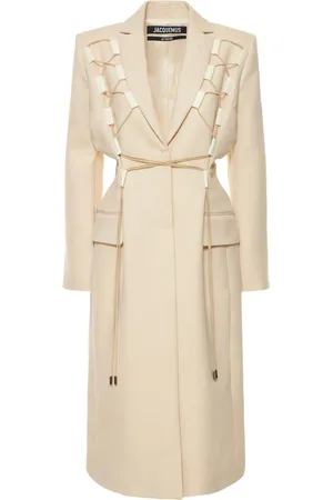 Jacquemus Manteau Long En Laine Le Manteau Lacciu