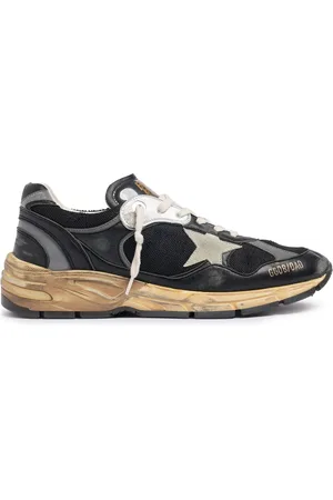 Golden Goose Baskets De Course En Résille Et Nappa Dad 30 Mm