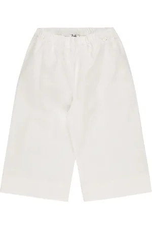 Il gufo Pantalon Palazzo En Gabardine