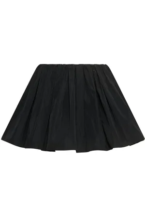 J.W.Anderson Jupe-short En Taffetas Froncé Memory