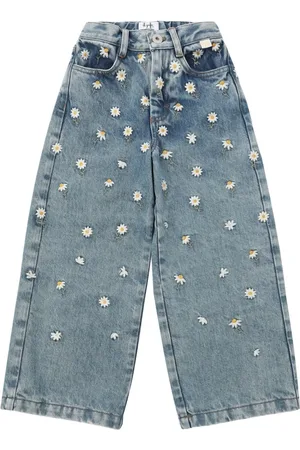 Il gufo Jean En Coton Avec Marguerites Brodées