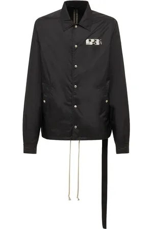 Rick Owens Veste En Nylon Recyclé Imprimé Logo