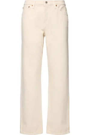 RE/DONE Jean Droit Taille Haute The Standard