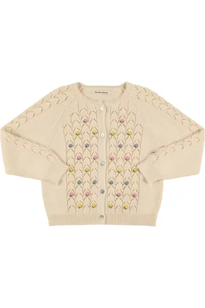 The New Society Cardigan En Maille De Coton Biologique