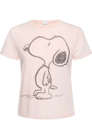 RE/DONE T-shirt En Jersey Imprimé Classic Snoopy