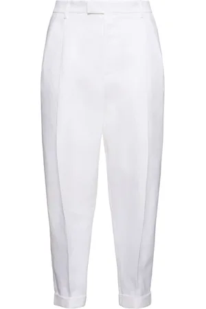 Dolce & Gabbana Pantalon En Lin À Double Plis