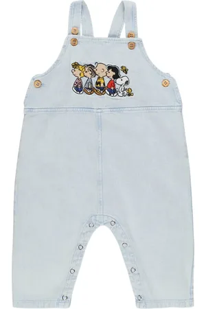 The Campamento Salopette En Denim De Coton