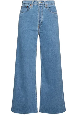RE/DONE Jean Ample Taille Haute