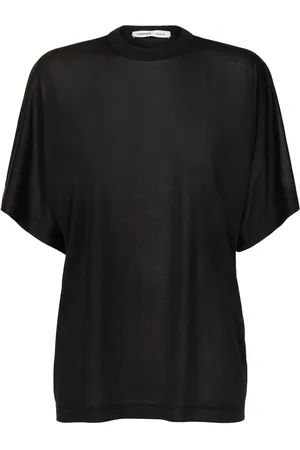 Carven T-shirt En Jersey De Soie