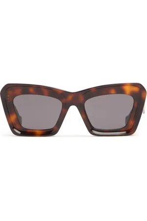 Loewe Lunettes De Soleil Œil-de-chat À Anagramme
