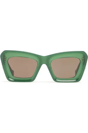 Loewe Lunettes De Soleil Œil-de-chat À Anagramme